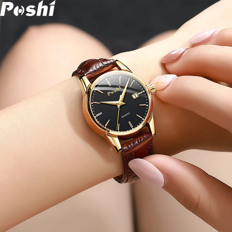 Lindo POSHI Fashion Watch para mulheres PODEROSAS