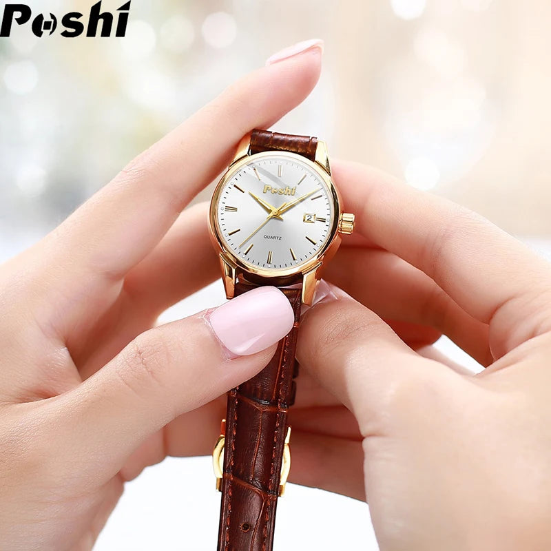 Lindo POSHI Fashion Watch para mulheres PODEROSAS