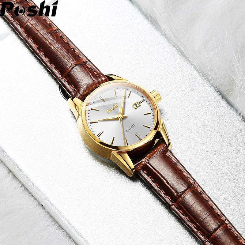 Lindo POSHI Fashion Watch para mulheres PODEROSAS